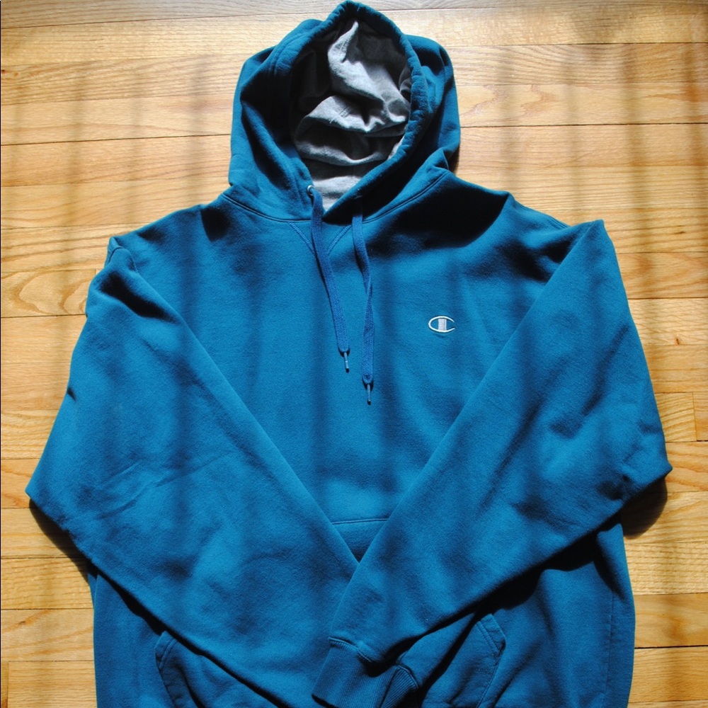 Champion Hoodie XL (Blue)